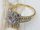 Aranyozott, Antiallergén, Stílus, Női Gyűrű, Gyönyörű Csillogó Cirkónia Kristállyal Díszítve  259